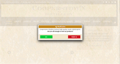 Desktop Screenshot of cooperstowndistillery.com